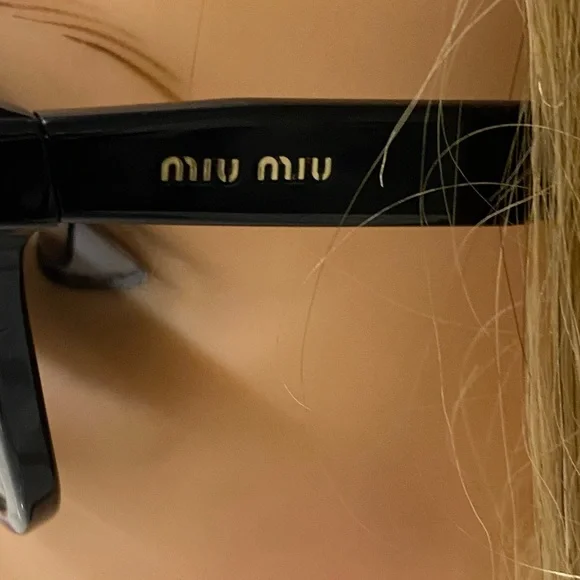 MIU MIU Black Sunglasses - Picture 3 of 12